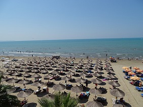 Golem beachfront